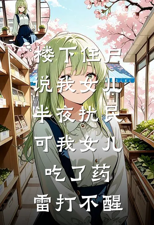 楼下住户说我女儿半夜扰民，可我女儿吃了药，雷打不醒