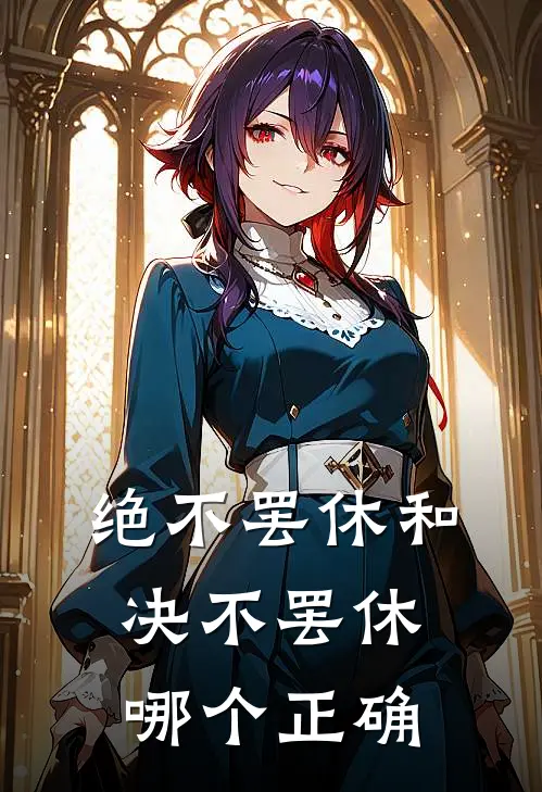 绝不罢休和决不罢休哪个正确